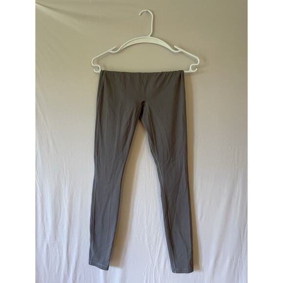 Athleta Motion360 Gray Striaght Leg Leggings Women’s Size S Yoga Workout Casual - Picture 7 of 8